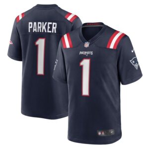 DeVante Parker New England Patriots Nike Game Jersey - Navy- 49Native