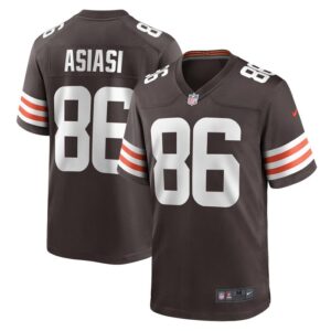 Devin Asiasi Cleveland Browns Nike  Game Jersey -  Brown- 49Native