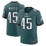 Devin White Philadelphia Eagles Nike  Game Jersey - Midnight Green- 49Native