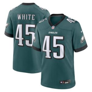 Devin White Philadelphia Eagles Nike  Game Jersey - Midnight Green- 49Native
