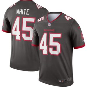 Devin White Tampa Bay Buccaneers Nike Alternate Legend Jersey - Pewter- 49Native