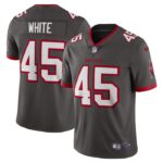 Devin White Tampa Bay Buccaneers Nike Vapor Limited Jersey - Pewter- 49Native
