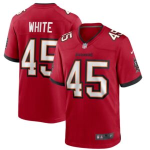 Devin White Tampa Bay Buccaneers Nike Player Game Jersey - Red- 49Native