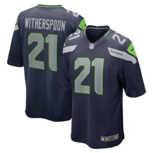 Devon Witherspoon Seattle Seahawks Nike 2023 NFL Draft First Round Pick Game Jersey - College Navy- 49Native