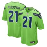 Devon Witherspoon Seattle Seahawks Nike  Game Jersey - Neon Green- 49Native
