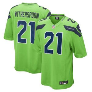 Devon Witherspoon Seattle Seahawks Nike  Game Jersey - Neon Green- 49Native