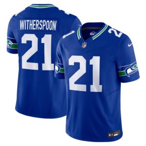 Devon Witherspoon Seattle Seahawks Nike Alternate Vapor F.U.S.E. Limited Jersey - Royal- 49Native