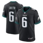 DeVonta Smith Philadelphia Eagles Nike Alternate Game Jersey - Black- 49Native