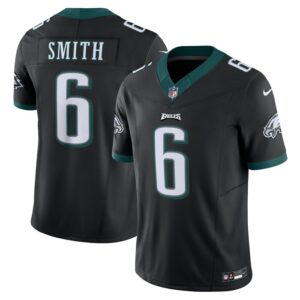 DeVonta Smith Philadelphia Eagles Nike Vapor F.U.S.E. Limited Jersey - Black- 49Native