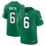 DeVonta Smith Philadelphia Eagles Nike Alternate Game Player Jersey - Kelly Green- 49Native