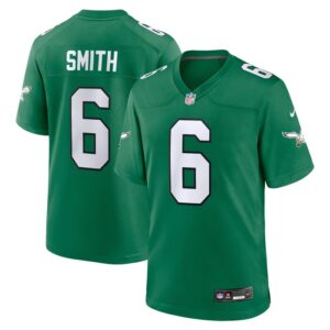 DeVonta Smith Philadelphia Eagles Nike Alternate Game Player Jersey - Kelly Green- 49Native