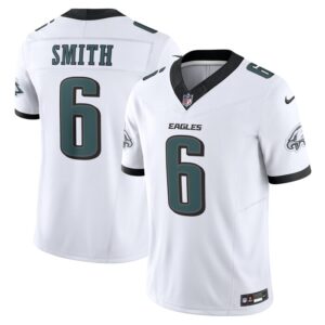 DeVonta Smith Philadelphia Eagles Nike Vapor F.U.S.E. Limited Jersey - White- 49Native