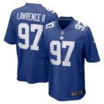 Dexter Lawrence II New York Giants Nike Team Game Player Jersey - Royal- 49Native
