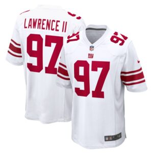 Dexter Lawrence II New York Giants Nike Game Player Jersey - White- 49Native