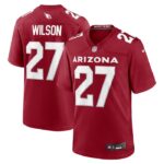 Divaad Wilson Arizona Cardinals Nike Team Game Jersey -  Cardinal- 49Native