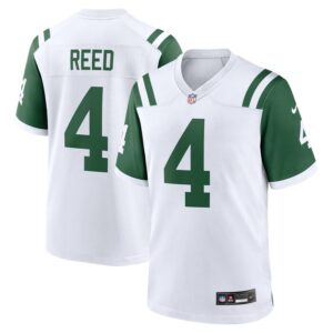 D.J. Reed New York Jets Nike Classic Alternate Game Jersey - White- 49Native