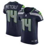 DK Metcalf Seattle Seahawks Nike Vapor Elite Player Jersey - College Navy- 49Native