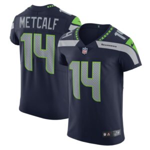 DK Metcalf Seattle Seahawks Nike Vapor Elite Player Jersey - College Navy- 49Native