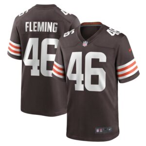 Don Fleming Cleveland Browns Nike Retired Player Jersey - Brown- 49Native
