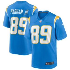 Donald Parham Jr. Los Angeles Chargers Nike Game Jersey - Powder Blue- 49Native
