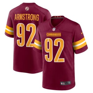 Dorance Armstrong Washington Commanders Nike Game Jersey -  Burgundy- 49Native