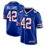 Dorian Williams Buffalo Bills Nike Home Game Jersey - Royal- 49Native