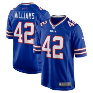 Dorian Williams Buffalo Bills Nike Home Game Jersey - Royal- 49Native