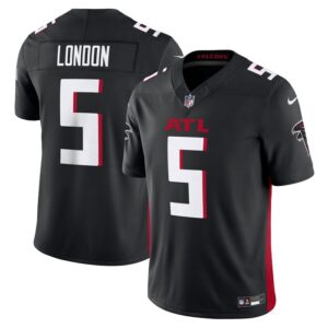 Drake London Atlanta Falcons Nike Vapor F.U.S.E. Limited Jersey - Black- 49Native