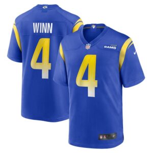 Dresser Winn Los Angeles Rams Nike Team Game Jersey -  Royal- 49Native