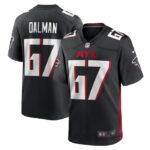 Drew Dalman Atlanta Falcons Nike Game Jersey - Black- 49Native