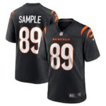 Drew Sample Cincinnati Bengals Nike Game Jersey - Black- 49Native