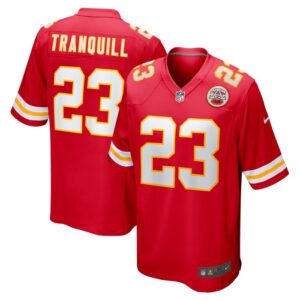 Drue Tranquill Kansas City Chiefs Nike Game Player Jersey - Red- 49Native