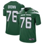 Duane Brown New York Jets Nike Team Game Jersey - Gotham Green- 49Native