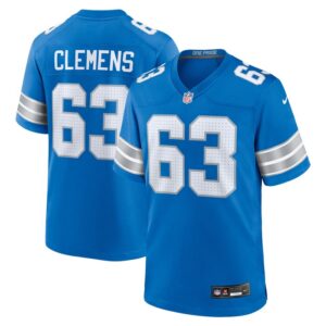 Duke Clemens Detroit Lions Nike Game Jersey -  Blue- 49Native