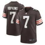 Dustin Hopkins Cleveland Browns Nike Team Game Jersey -  Brown- 49Native