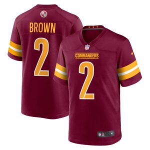 Dyami Brown Washington Commanders Nike Game Jersey - Burgundy- 49Native