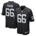Dylan Parham Las Vegas Raiders Nike Game Player Jersey - Black- 49Native