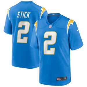 Easton Stick Los Angeles Chargers Nike Game Jersey - Powder Blue- 49Native