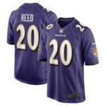 Ed Reed Baltimore Ravens Nike Retired Player Game Jersey - Purple- 49Native