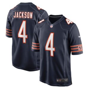 Eddie Jackson Chicago Bears Nike Game Player Jersey - Navy- 49Native