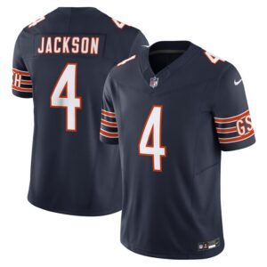 Eddie Jackson Chicago Bears Nike Vapor F.U.S.E. Limited Jersey - Navy- 49Native