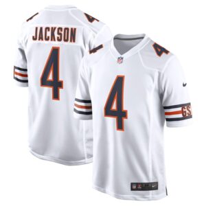 Eddie Jackson Chicago Bears Nike Game Jersey - White- 49Native