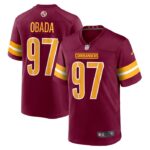 Efe Obada Washington Commanders Nike Game Jersey - Burgundy- 49Native