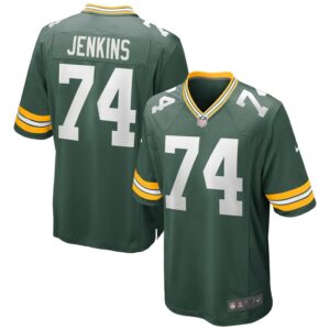 Elgton Jenkins Green Bay Packers Nike Game Jersey - Green- 49Native