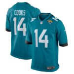 Elijah Cooks Jacksonville Jaguars Nike Team Game Jersey -  Teal- 49Native