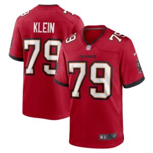 Elijah Klein Tampa Bay Buccaneers Nike  Game Jersey -  Red- 49Native