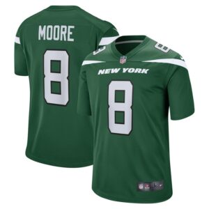 Elijah Moore New York Jets Nike Game Jersey - Gotham Green- 49Native
