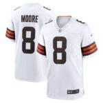Elijah Moore Cleveland Browns Nike Team Game Jersey -  White- 49Native