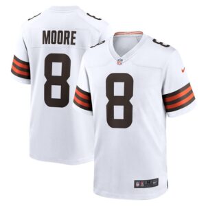 Elijah Moore Cleveland Browns Nike Team Game Jersey -  White- 49Native