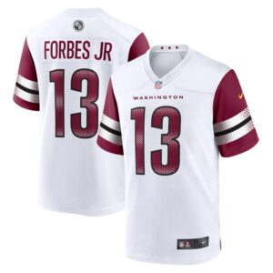 Emmanuel Forbes Jr. Washington Commanders Nike Away Game Jersey - White- 49Native